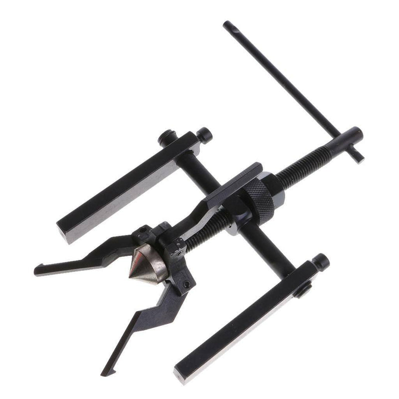 Black 3-Jaw Inner Kit Bushing Gear Extractor Motorcycle Bearing Puller Tool
