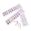 20pcs Girl Baby Kids Princess Hair Accessories Slides Hair BB Hair Clips BX