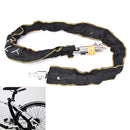Motorbike Scooter Bike Chain Pad Lock Security Iron Chain Inside + 2KeysDOFA HES