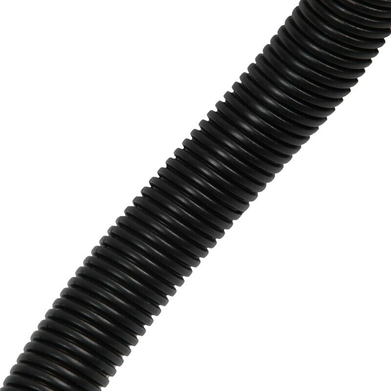 100 Ft. 3/4 inch Split Wire Loom Conduit Polyethylene Tubing Black Color Sl D9H6