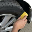 Auto Car U-Shape Tire Polishing Wax Sponge Edge Brush Car Tire Cleaning Spong OZ