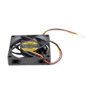 70x70mm 12V 3-Pin PC Computer Case CPU DC Brushless Cooler Cooling Fan BlackT1W8