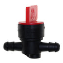 5x 1/4" Inline Straight Gas Fuel Shut Cut Off Valves Made For Briggs & Stratton