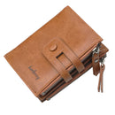 baellerry Wallet Men Short Purse Coin Pocket Zipper Clutch Bag Men's Money  H7E7