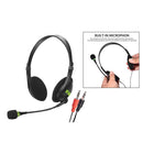 Wired 3.5mm PC Headset with Mic Microphone Noise Cancelling for Call Center -
