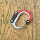 Gear Clip Carabiner Rotating Hook Clip Non-Locking Strong Clips for Camping