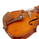 4/4-3/4 Brown Jujube Wood Violin Fine Tuner Tailpiece Big with Tail Rope