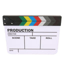 Acrylic Clapboard Dry Erase Director TV Film Movie Slate Cut Action Scene