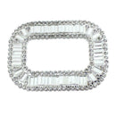 Rhinestone Square Craft DIY Jewelry Embellishment Component Finding Supply