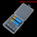 Battery Storage Box Holder Transparent Portable Hard Plastic Large CapacitySEAU