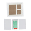 Photo Frame Newborn Baby Handprint Footprint Clean Touch Ink Pad-Green