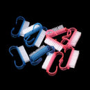 10Pcs Handle Nail Brushes Fingernail Cleaning Manicure Tools Accessories Plastic