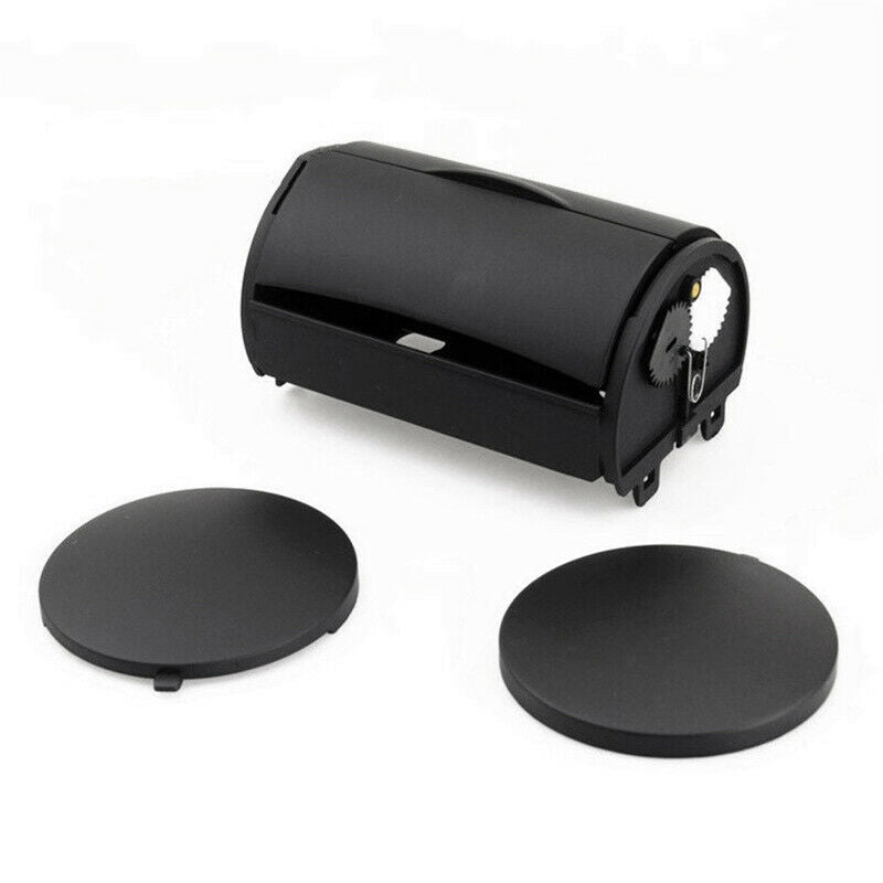 Black Rear Ashtray Bin Ash Tray + Side Caps For Bora Jetta Golf 4 Mk4 1J0 8 G7C5