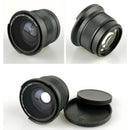 52Mm 0.35X Fisheye Wide Angle Lens with Macro Close Up For Nikon D3300 D320
