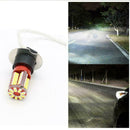 1x H3 3014-57-SMD LED Car Fog Light Lamp Bulb 6000K Bright DC 12V White U4J8