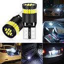 2X White T10 24SMD 12V W5W LED Light Bulb Indicator Side Wedge Park Globe AU