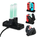 For Nintend Switch 4 Joy-Con Charger Usb Charging Dock Stand For 2 Pro Cont