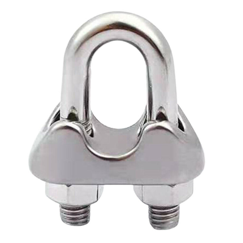 Brand New Stainless Steel 13MM Strong Wire Rope Clip Clamp U Bolt Fastener