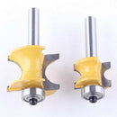3/4'' Carbide Bearing Flush Trim Pattern Router Bit Milling Cutter,8mm Shank