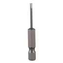 6pcs 2.0-6.0 50mm Flat Head Slotted Tip Screwdrivers Bits Magnetic Set for
