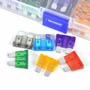 100 PCS Auto Car Assorted Standard Blade Fuse Assortment Kits Sets 2A-35A AU