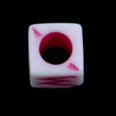 1000 Pcs Acrylic Spacer Beads Square Mixed 6mmx6mm(2/8 inch x2/8 inch) W2L1
