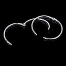 10 x Clamp Rings for Scrapbooks Albums - 15mm