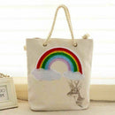 Rainbow Clouds Embroidered Iron On Patch Sew Motif Cloth AU Applique Access J0M7