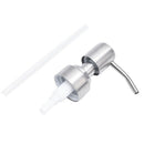 Anti-Rust Metal for Mason Jar Soap Liquid Lotion Dispenser Lid Pump Tube Can Hn