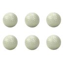 6 Pieces Luminous Night Golf Balls Long Lasting Reusable Bright Night Glow Golf