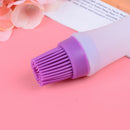 1x Silicone oil brush bottle kitchen BBQ tools cooking pancake baking basting Gw