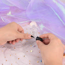 Empty Cosmet Containers Nail Clear Glass Bottles With Brush Nail Polish Bottle3C