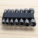 14pc Power Nut Driver Drill Bit Set SEA Metric Socket Wrench Screw 1/4" Hex