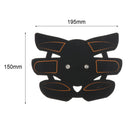 Fitness ABS Stimulator Toner Abdominal Muscle Trainer Abdome Exercise Gear 6Pads