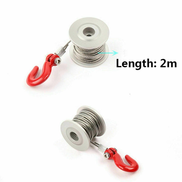 7075# Aluminum Upgrade Built-in Accessory For 25T Servo winch RC Crawler Car