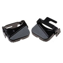 2x Bike Rear Seat Pedals Footrests Set For Mountain Road Child  Parts