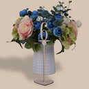 Natural 1-20 Free Standing Wooden Table Numbers with Heart Base Party Decor