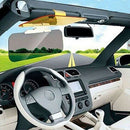 Car Sun Visor Anti--Glare Blocker UV Fold Flip Down HD Clear View Sunshade Cool
