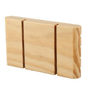 Wooden Home Bathroom Shower Soap Box Dish Plate Holder Drip Tray Case Conta