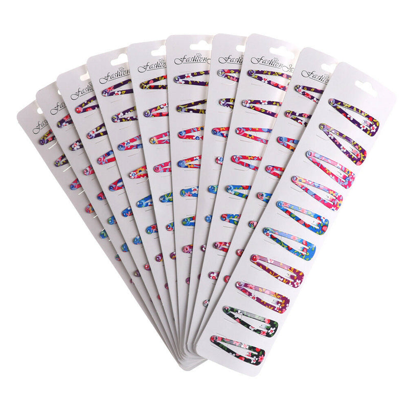 10x Baby Girls Hairpin 4cm BB Clips Snap Hairpins Toddler Kids Hair Accessorylj