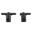 1 Pair Windshield Wiper Spray Jet Washer Fluid Nozzle for Opel Buick