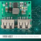 DC-DC Step Down Charger Power Module Dual USB 5V 3A Car Charging Buck Board