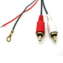 Universal Bluetooth AUX Receiver Module 2 RCA Cable Adapter Car Radio Stere C4X1