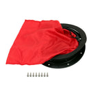 Pactrade Marine Boat Kayak Canoe 6'' Deck Plate Hatch Cover Storage Lock Bag