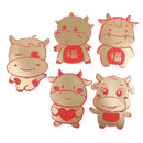 5PCS Chinese Red Envelope Creative Hongbao New Year Spring Festival BirtSEAU