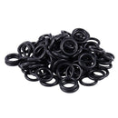 100Pcs Black Rubber O Ring 20mm x 14mm x 3mm for RC Plane Prop Saver N9P1