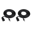 2x Car MP3 Female Adapter AUX Jack Audio Input Cord Cable for E46 LJ Aux Audio x