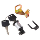 Motorcycle Seat Lock Sitting Lock with 2 Keys for Electric Bike E-bike Scooter