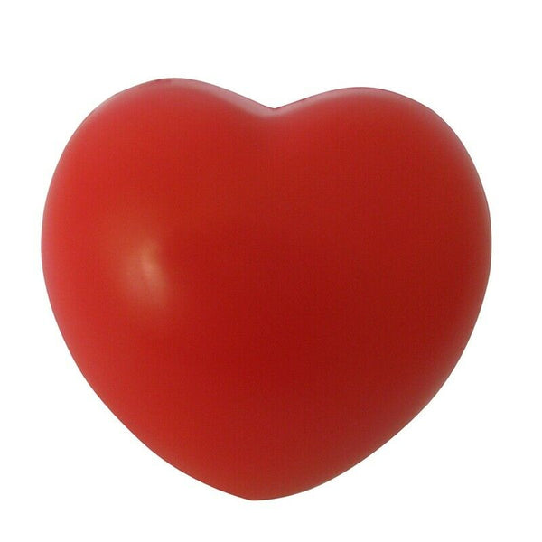 Heart Stress Reliever Ball Red W5E9