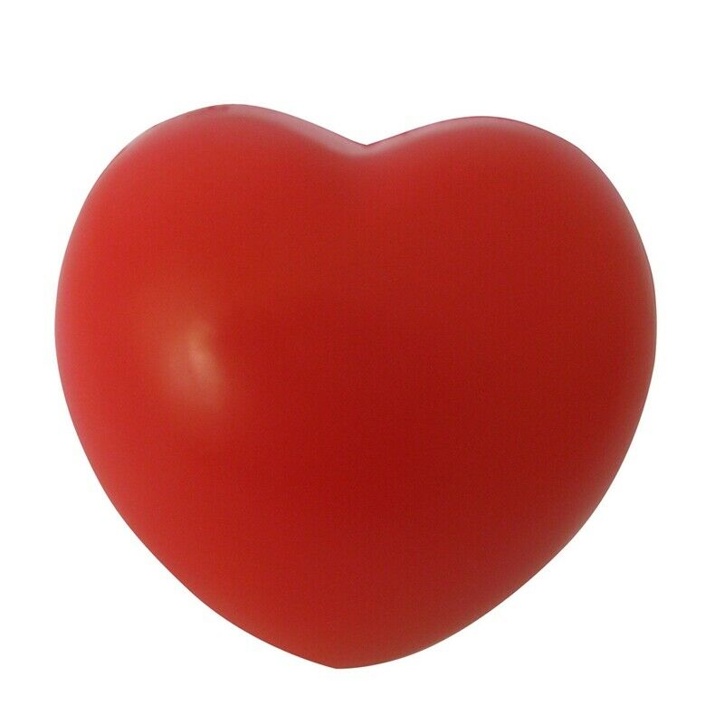 Heart Stress Reliever Ball Red W5E9